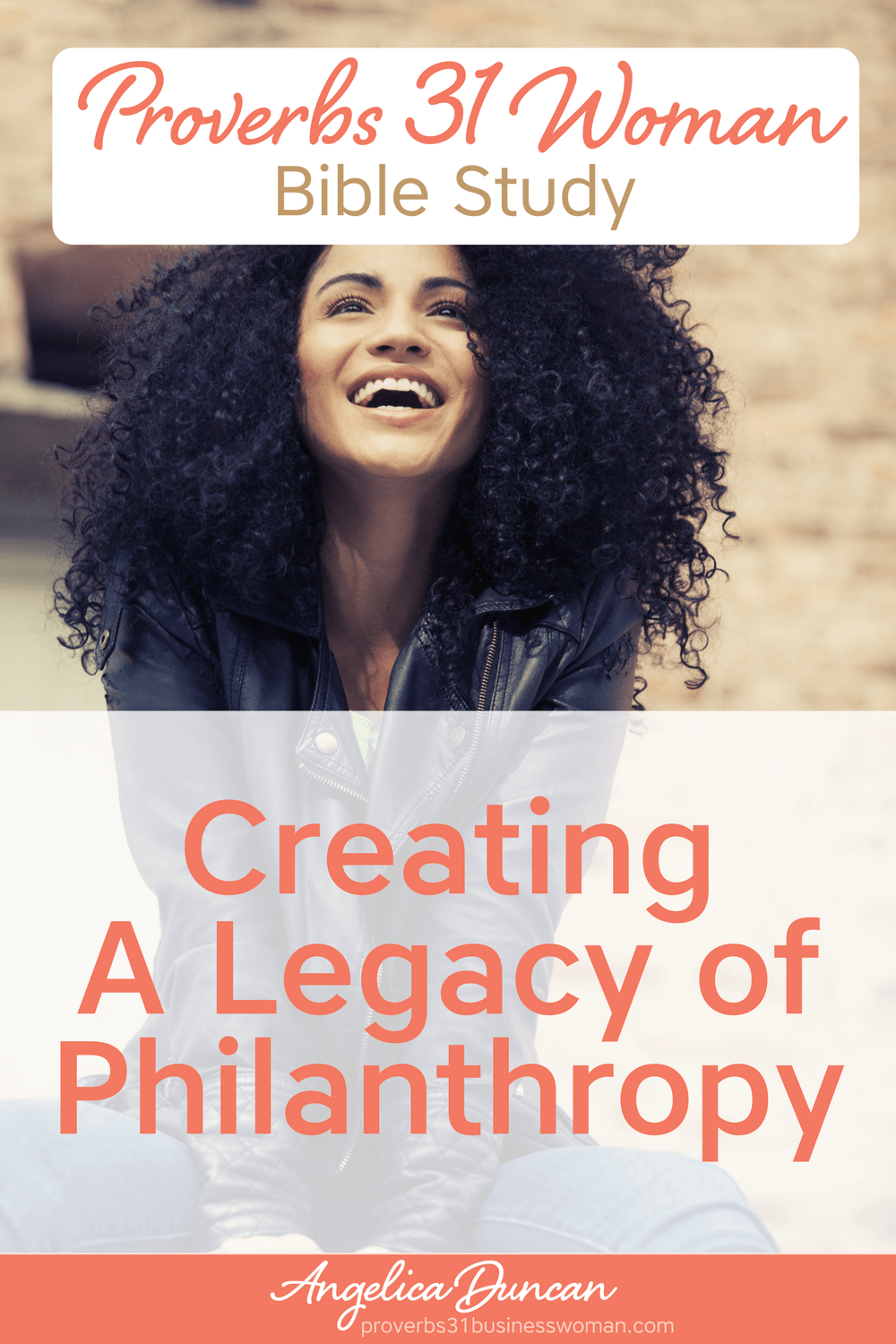 Have you ever considered what creating a Legacy of Philanthropy might look like for you & your family? Let's find out in our Proverbs 31 Woman Bible Study!