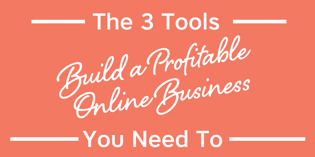 Ready to build your business? Let me show you where to start and how to build a profitable online business. I'm sharing 3 simple tools you need. Let's Go! #mompreneur #onlinebusiness #blog #website #emailmarketing #facebook