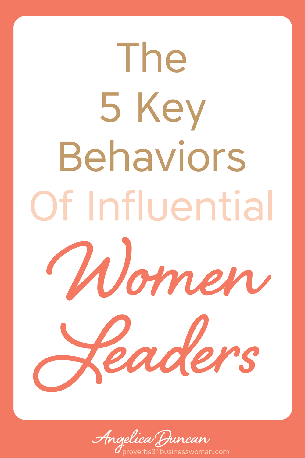 By nature women are influential. Find out how your natural design sets you up to have behaviors like influential women leaders! #mompreneur #onlinebusiness #wahm #womeninbusiness #christianbusiness #christianwomeninbusiness #christianentrepreneurs #proverbs31 #proverbs31woman #proverbs31businesswoman #proverbs31enrepreneur #p31 #angelicaduncan #silkoversteel #sos