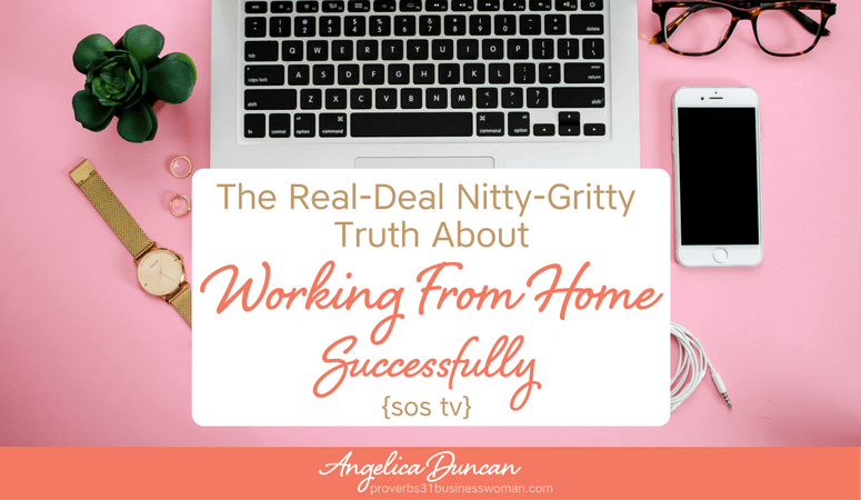 {SOS TV} Episode #18 – The Real-Deal Nitty-Gritty Truth About Working From Home Successfully