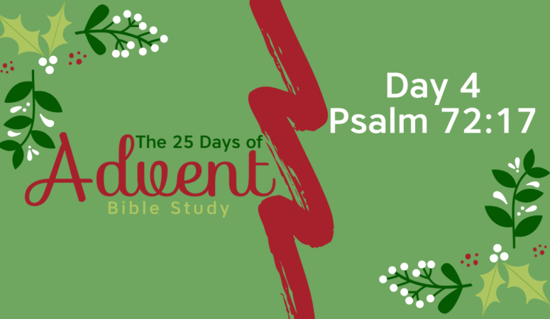 25 Days of Advent Bible Study Series {Day 4}