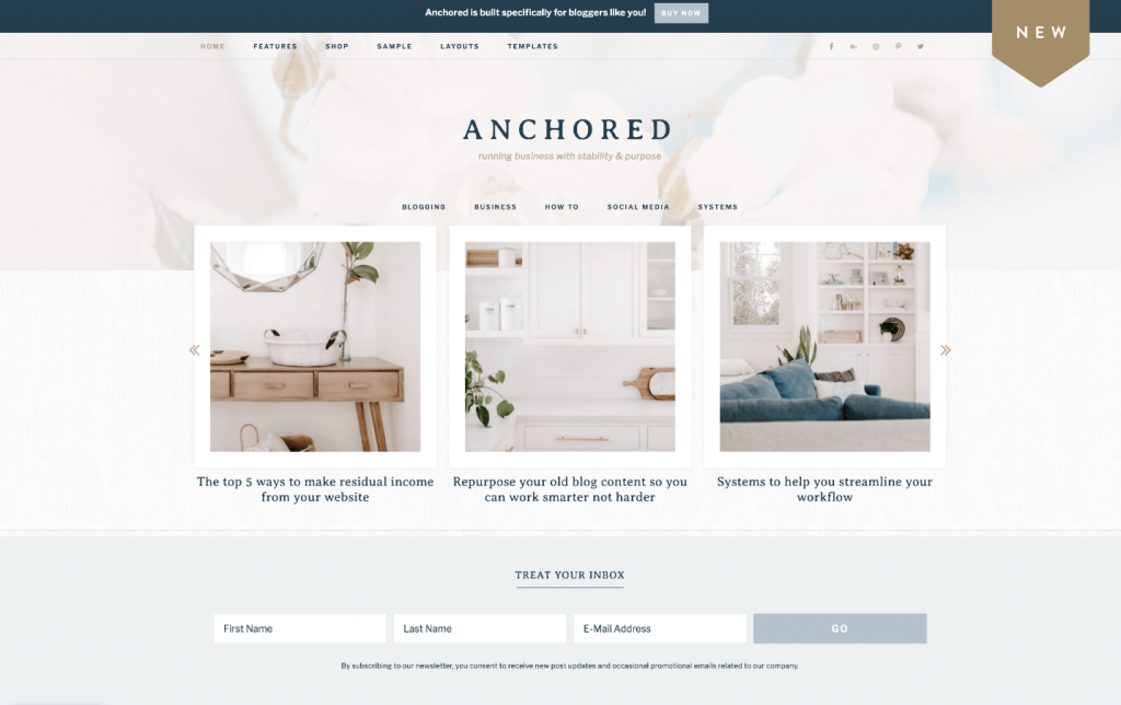 Restored 316 Anchored Theme Review | Proverbs 31 Business Woman | Restored 316 Showcase | Restored 316 Examples