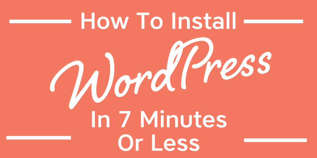 A blog is not a blog without WordPress. You're going to learn how to install WordPress in 7 Minutes OR LESS! Yep...it's that easy! #blogging #startablog #blogger #chrisitanblogger #wordpress #website #mompreneur #onlinebusiness #wahm #womeninbusiness #christianbusiness #christianwomeninbusiness #christianentrepreneurs #proverbs31 #proverbs31woman #proverbs31businesswoman #proverbs31enrepreneur #p31 #silkoversteel #sos #angelicaduncan