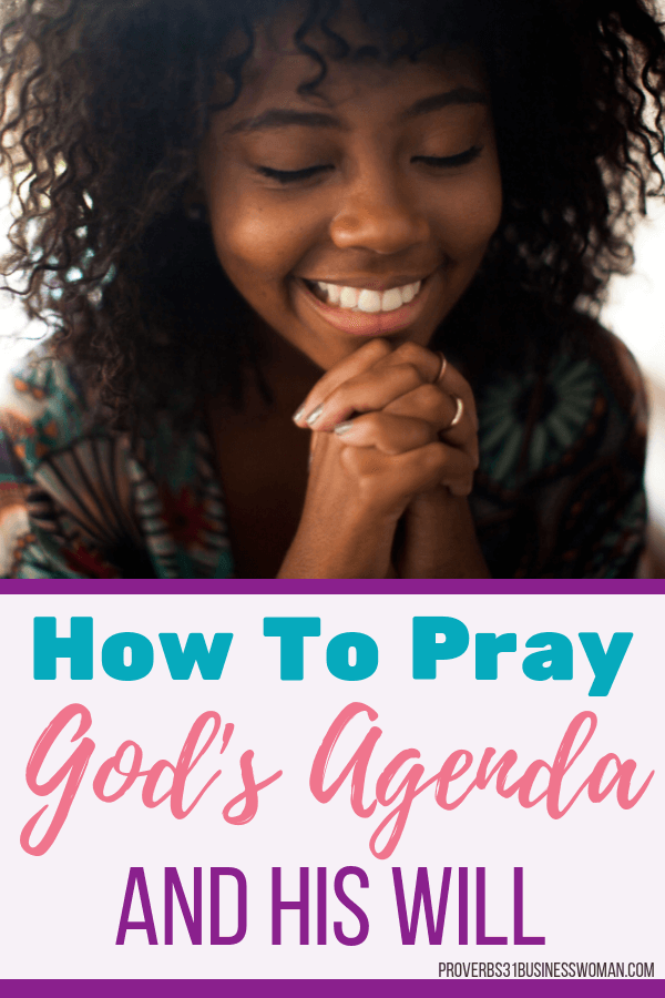 Praying God's Will | Praying God's Will and God's Agenda is KEY to getting your prayers answered. It's an effective prayer strategy that God honors. Let's learn how to focus your prayers on God's Will & His Kingdom here on earth! Join us for an in-depth Bible Study on how to pray effective prayers! Grab your printable companion workbook after you join! #rpaise #worship #proverbs31businesswoman #prayer #prayingwoman #biblestudy #christianblogger #jesusgirl 